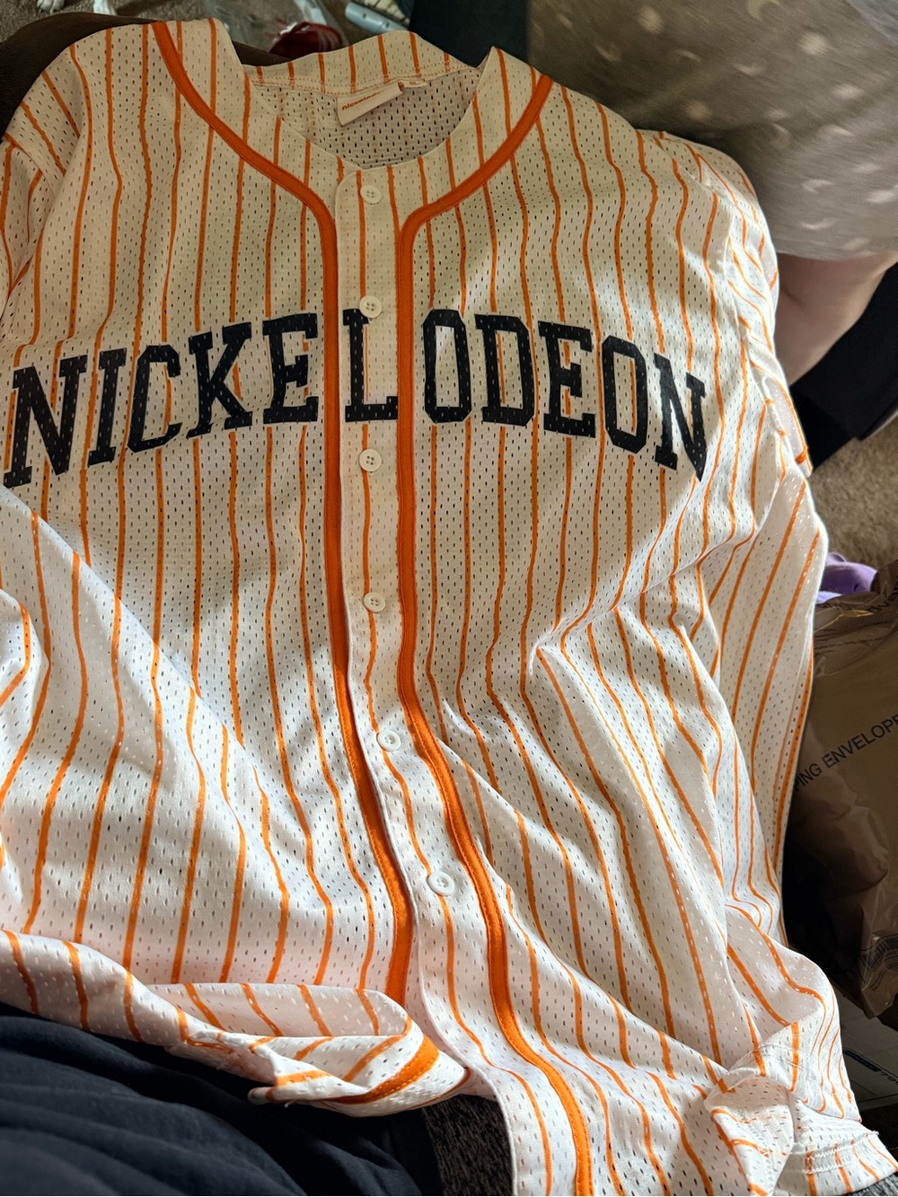 Unisex Nickelodeon Cartoon Memorabilia Jersey 4x